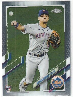 2021 ANDRES GIMENEZ Topps Chrome Baseball Rookies Rookie Card RC #88